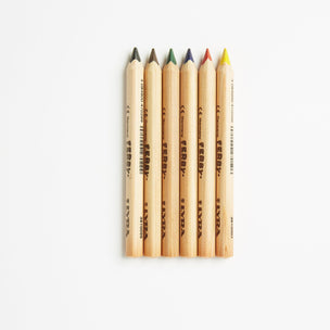 Lyra Ferby Nature Pencils 6 Colours | Conscious Craft