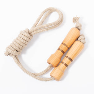 Skipping Rope Natural Rope | ©Conscious Craft
