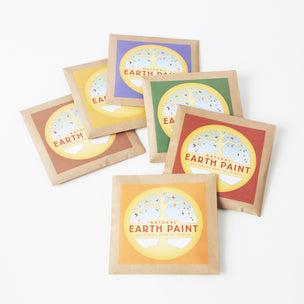 Natural Earth Paint | Vegan paint for kids | ©️ Conscious Craft