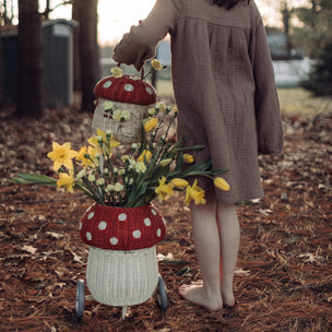 Olli Ella Mushroom Red Luggy | Conscious Craft
