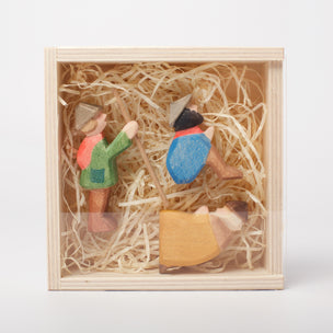 Ostheimer | Shepherds Mini Nativity  | Conscious Craft