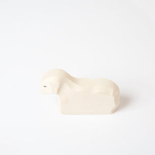 Ostheimer Lamb Lying Down | Nativity Collection | Conscious Craft