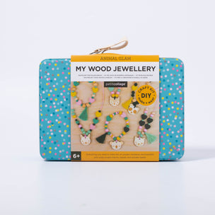 Petite Collage | My Wooden Jewellery Kit | © Conscious Craft
