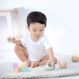 Plan Toys Sensory Tumbling Pastel | Conscious Craft
