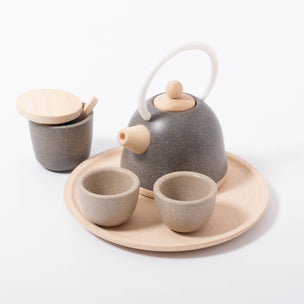 Plan Toys | Classic Wooden Tea Set | ©️ Conscious Craft