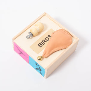 Wooden box with 2 bird calls for house sparrow and nightingale | © Conscious Craft