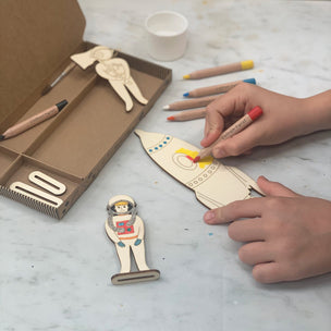 Make Your Own Space Scene Activity Box