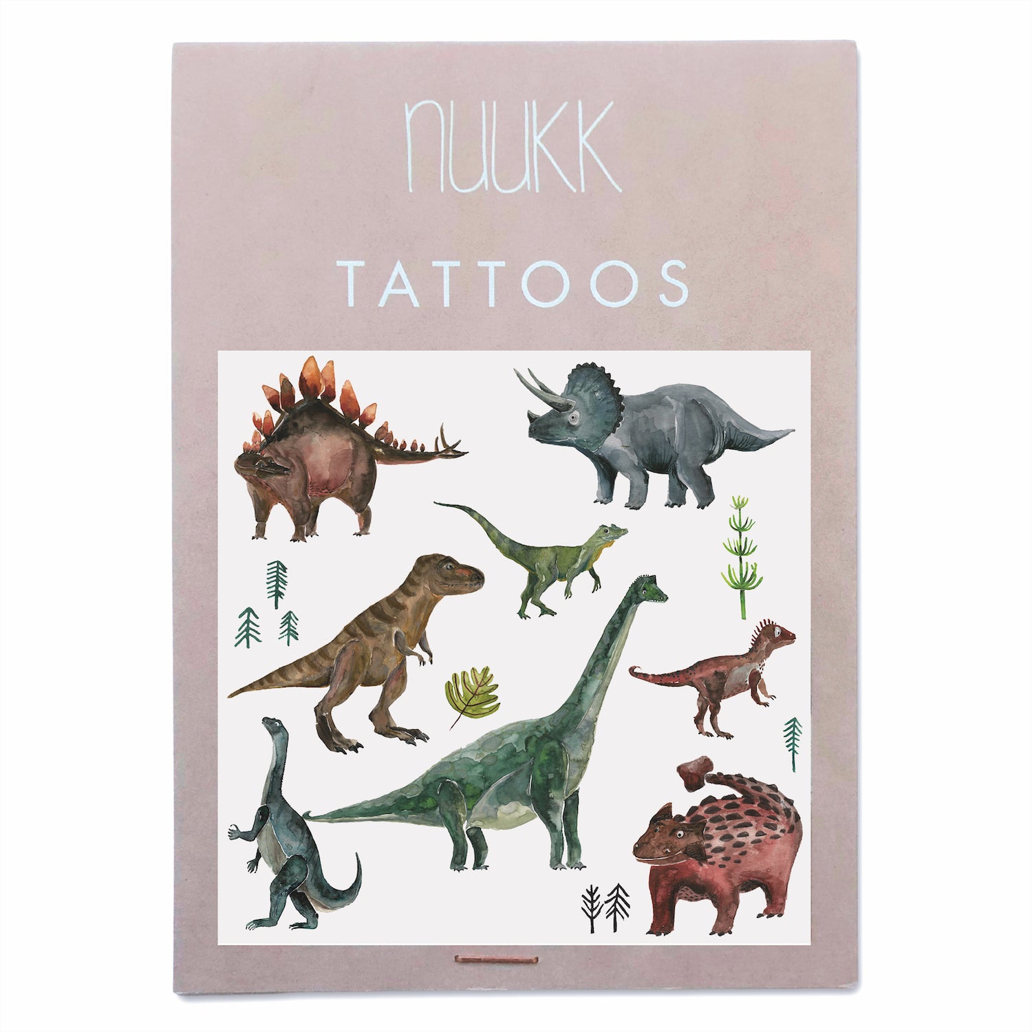 Prehistoric Land Temporary Tattoos 2 Sheets  Rex London