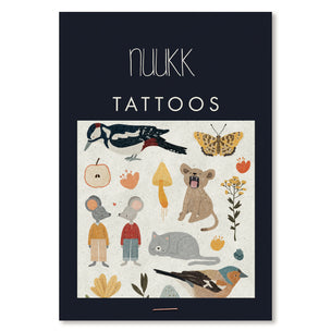 Nuukk Organic Temporary Tattoo | Woodpecker | Conscious Craft