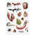 Nuukk Organic Temporary Tattoo | Autumn Animals | Conscious Craft