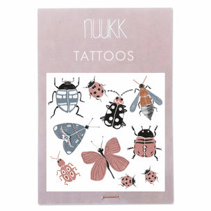 Nuukk Organic Temporary Tattoo | Beetles | Conscious Craft