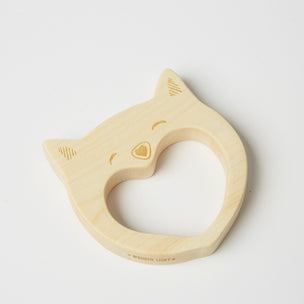 WoodenStory Smily Cat Teether