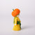 Felt Flower with Flower on head | Pumpkin | © Conscious Craft