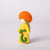Felt Flower with Flower on head | Pumpkin | © Conscious Craft
