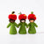 Felt Flower Fairy with Apple on Head | © Conscious Craft
