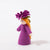 Felt Flower Fairy Chrysanthemum Girl with Light Skin Tone | © Conscious Craft