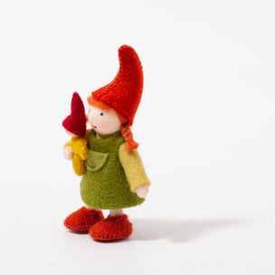Forest Pocket Gnome Girl with doll | © Conscious Craft