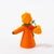 Felt Flower Fairy Lantern with dark skin tone | © Conscious Craft