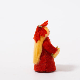 Felt Flower Fairy Autumn Leaf Light/Medium Skin Tone | © Conscious Craft