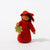 Felt Flower Fairy Autumn Leaf Medium Skin Tone | © Conscious Craft