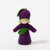 Felt Flower Fairy Plum Boy with Light Skin Tone | © Conscious Craft
