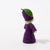 Felt Flower Fairy Plum Boy with Light Skin Tone | © Conscious Craft