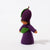 Felt Flower Fairy Plum Boy with Medium Skin Tone | © Conscious Craft