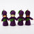 4 Plumb Felt Flower Fairy with different skin tones | © Conscious Craft