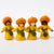 4 Felt Flower Fairy Pumpkin | © Conscious Craft