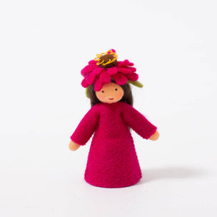 Felt Flower Fairy Zinnia  | © Conscious Craft