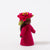 Felt Zinnia flower fairy with dark skin | © Conscious Craft