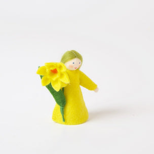 Ambrosius Daffodil Flower Fairy Flower In Hand | Conscious Craft