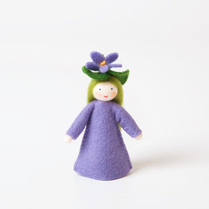Ambrosius Violet Flower Fairy With Flower On Head | Conscious Craft