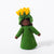 Felt Flower Fairy Sunflower | Dark Skin Tone | © Conscious Craft