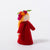 Felt Flower Fairy Redcurrant Girl Light Skin Tone | © Conscious Craft