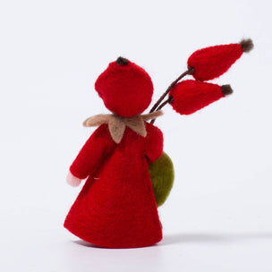 Felt Flower Fairy Rose Hip | © Conscious Craft