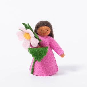 Sweet Briar Flower Fairy with Flower in Hand | © Conscious Craft