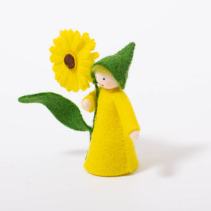 Felt Flower Fairy with Flower Calendula | © Conscious Craft