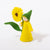 Felt Flower Fairy with Flower Calendula | © Conscious Craft
