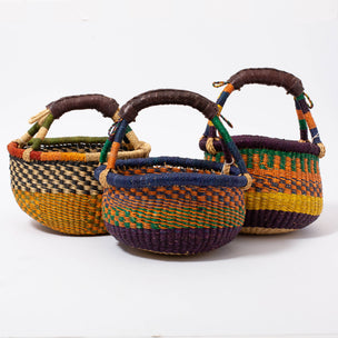 KidsMini Bolga Market Baskets from Ghana | ©Conscious Craft