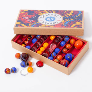 Billes & Co Fire Dragon Marbles 64 | © Conscious Craft