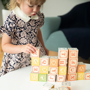 Uncle Goose | Classic ABC Blocks with Wagon | Conscious Craft