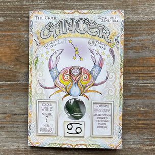 Zodiac Cards with Gemstones | Conscious Craft