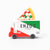 Enzo's red, white and green Candycar Pizza van | © Conscious Craft 
