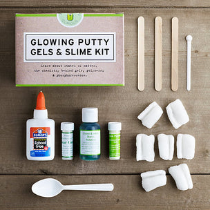 Glowing Putty, Gels & Slime Kit | Conscious Craft