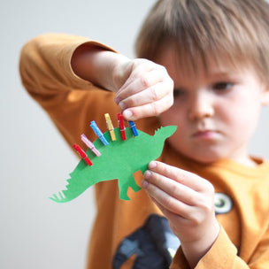 Go On A Stegosaurus Spike Hunt Craft Kit | Conscious Craft