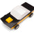 Candylab Toys Doc Ryder Yellow & Black Wooden Car | Conscious Craft