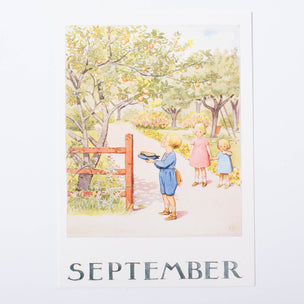 Elsa Beskow September Post Card | Conscious Craft