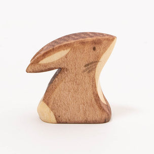 Eric & Albert wooden toy Rabbit Kit Brown | ©Conscious Craft