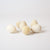 Erzi 6 White Wooden Eggs | Conscious Craft